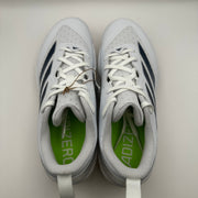 Adidas Womens size 9 Softball Shoes Adizero Instinct IH3468 White/Blue