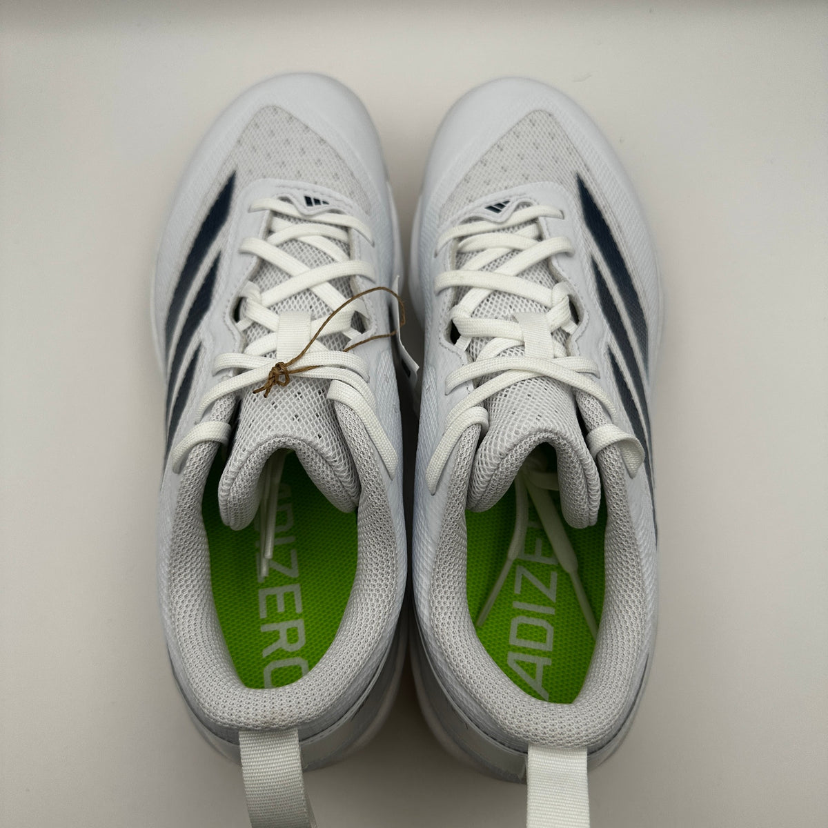 Adidas Womens size 9 Softball Shoes Adizero Instinct IH3468 White/Blue