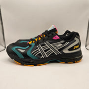 ASICS MEN'S 9.5 GEL-K1011 LOW TOP CASUAL SNEAKER BLACK PURE SILVER NWOB 1203A603