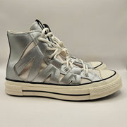 CONVERSE WOMEN'S 9 CHUCK 70 MESH HI DULL SILVER SNEAKER A15187C