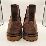 TIMBERLAND MEN'S 13 ATTLEBORO CHELSEA DARK BROWN LEATHER BOOT