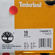 TIMBERLAND WOMEN'S 10 SKYLA BAY 2.0 MID WARM LINED SNEAK RUST SUEDE NIB