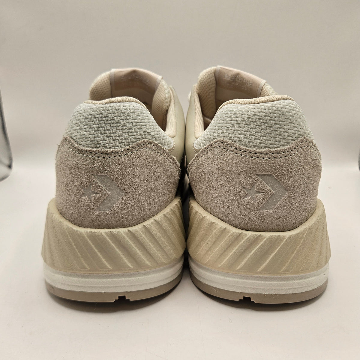 CONVERSE MEN'S 10 WAVE TRAINER VINTAGE WHITE CREAM LOW TOP SNEAKER NWOB A13462C