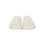 ECCO KOLLECTIVE X BIANCA SAUNDERS 38 MAGGOTY LOAFER WHITE NIB $535 39001491083