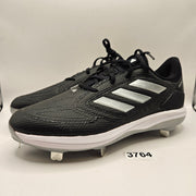 ADIDAS WOMEN'S 12 PUREHUSTLE 3 ELITE SOFTBALL CLEATS IG7134 NWOB BLACK