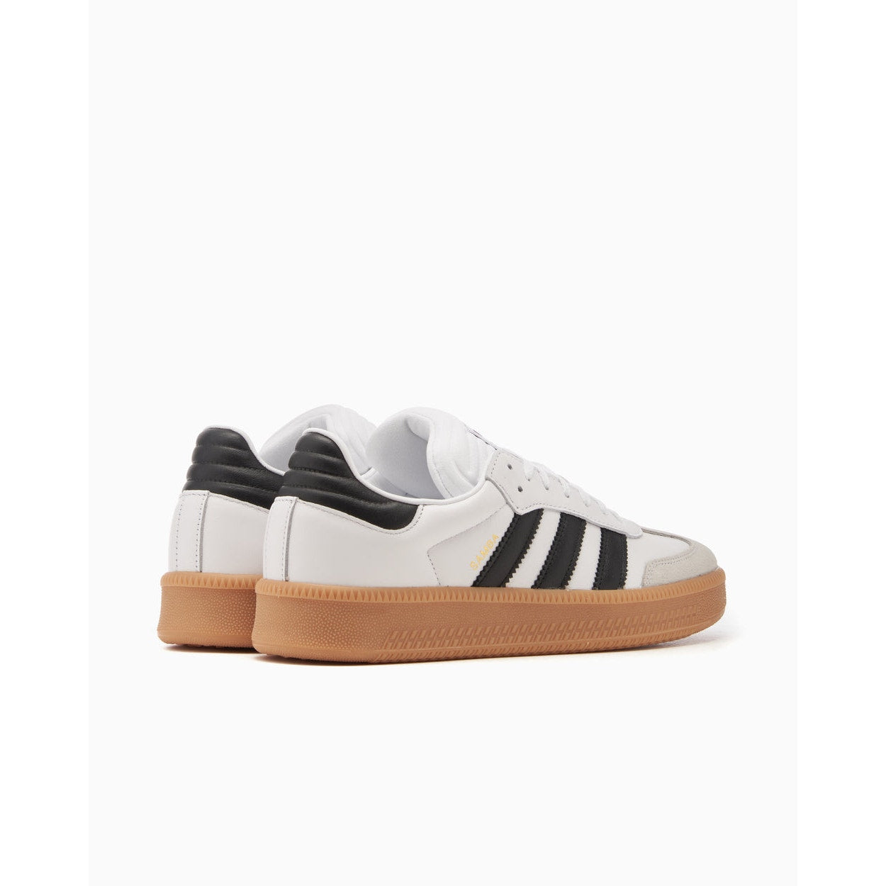 ADIDAS ORIGINALS MEN'S 9 SAMBA XLG SNEAKERS WHITE BLACK GUM IE1377 NIB