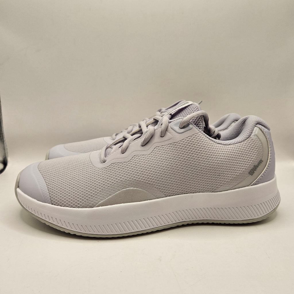 WILSON WOMEN'S 8.5 INTRIGUE LITE TENNIS LOW TOP WHITE LUNAR ROCK NWOB WRS335820