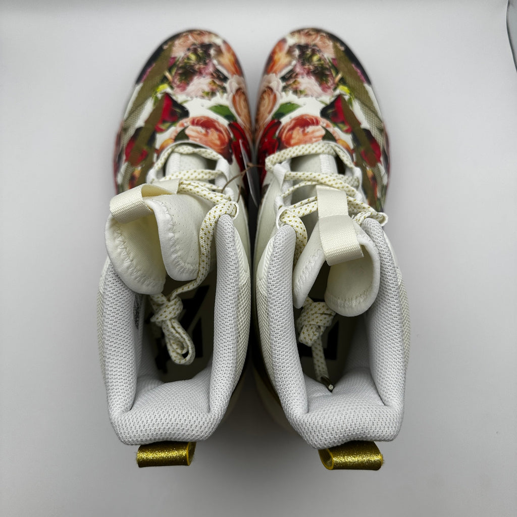 Adidas Mens Size 11.5 Adizero Chaos IF5121 Speed 'Coronation - Off White'