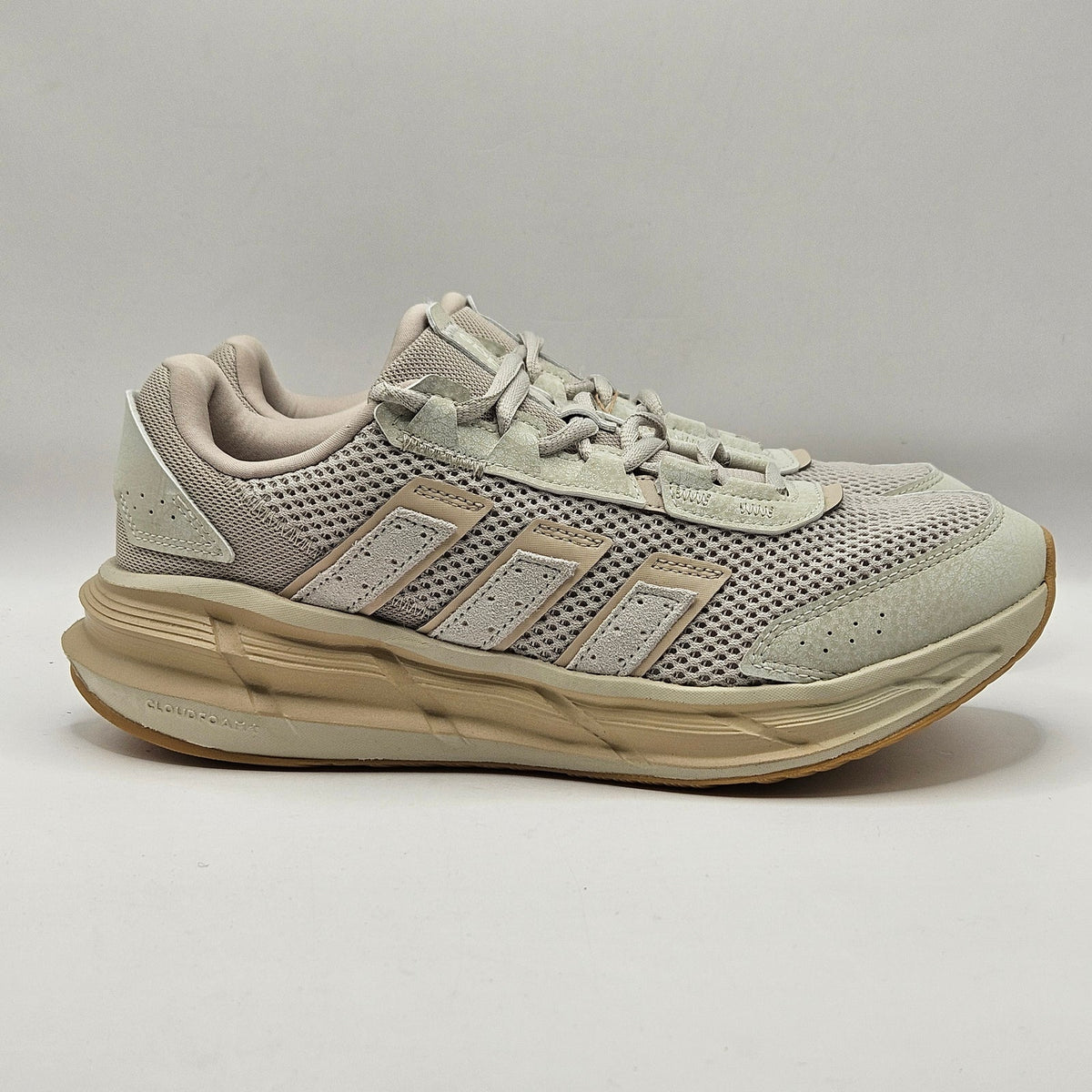 ADIDAS MEN'S 7 ASTRASTAR RUNNING SNEAKERS SILVER PEBBLE GREY KI9249