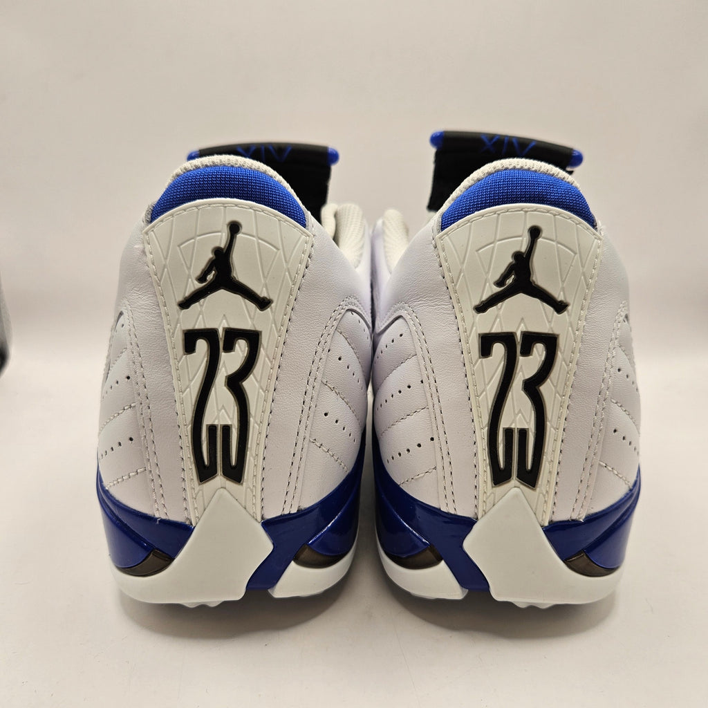 NIKE AIR JORDAN 14 MEN'S 7 RETRO GOLF SHOES HYPER ROYAL WHITE HJ7710-101 NWOB