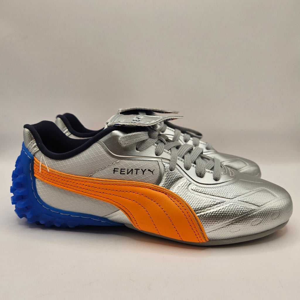 PUMA X FENTY WOMEN'S 7.5 AVANTI LS-X RIHANNA SNEAKERS 404809-02 SILVER NWOB
