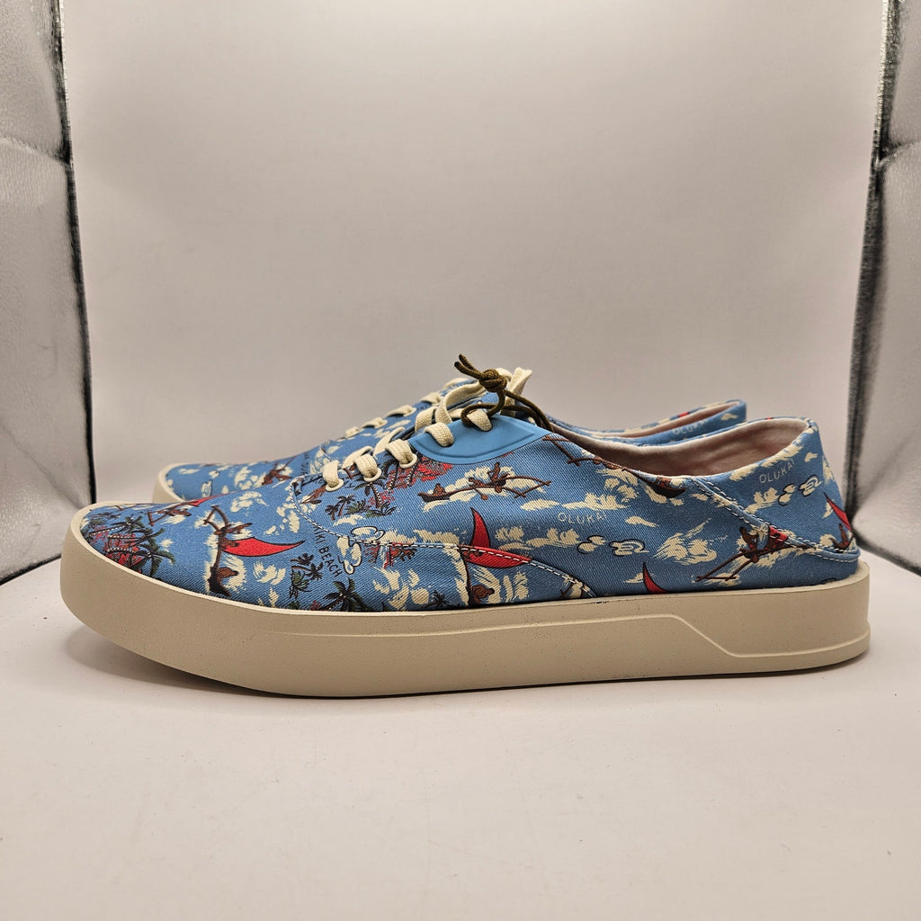 OLUKAI MEN'S 15 TRADEWIND OCEANSPRAY WAIKIKI BEACH NWT 10533-RYZQ