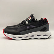 HUNTER WOMEN'S 6.5 GINNY CASUAL LACE-UP SNEAKERS BLACK WATER RESISTANT