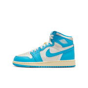 JORDAN 1 YOUTH 7 WOMEN'S 8.5 RETRO HIGH OG UNC REIMAGINED SNEAKER FD1437-402