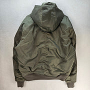 JORDAN MEN'S LARGE RENEGADE FLIGHT THERMA-FIT HOODED JACKET OLIVE HV0540-222