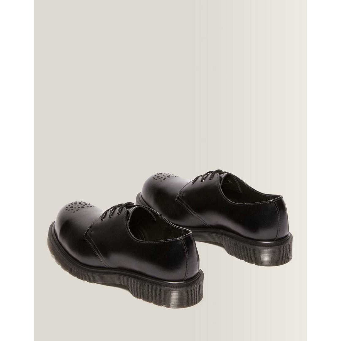 DR MARTENS MEN'S 12 ANALINE 40717001 1461 ST BROGUE BLACK LOW STEEL TOE RARE