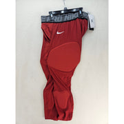 NIKE MEN'S 2XL TALL NBA PRO RED HYPERSTRONG COMPRESSION PADDED BASKETBALL TIGHTS