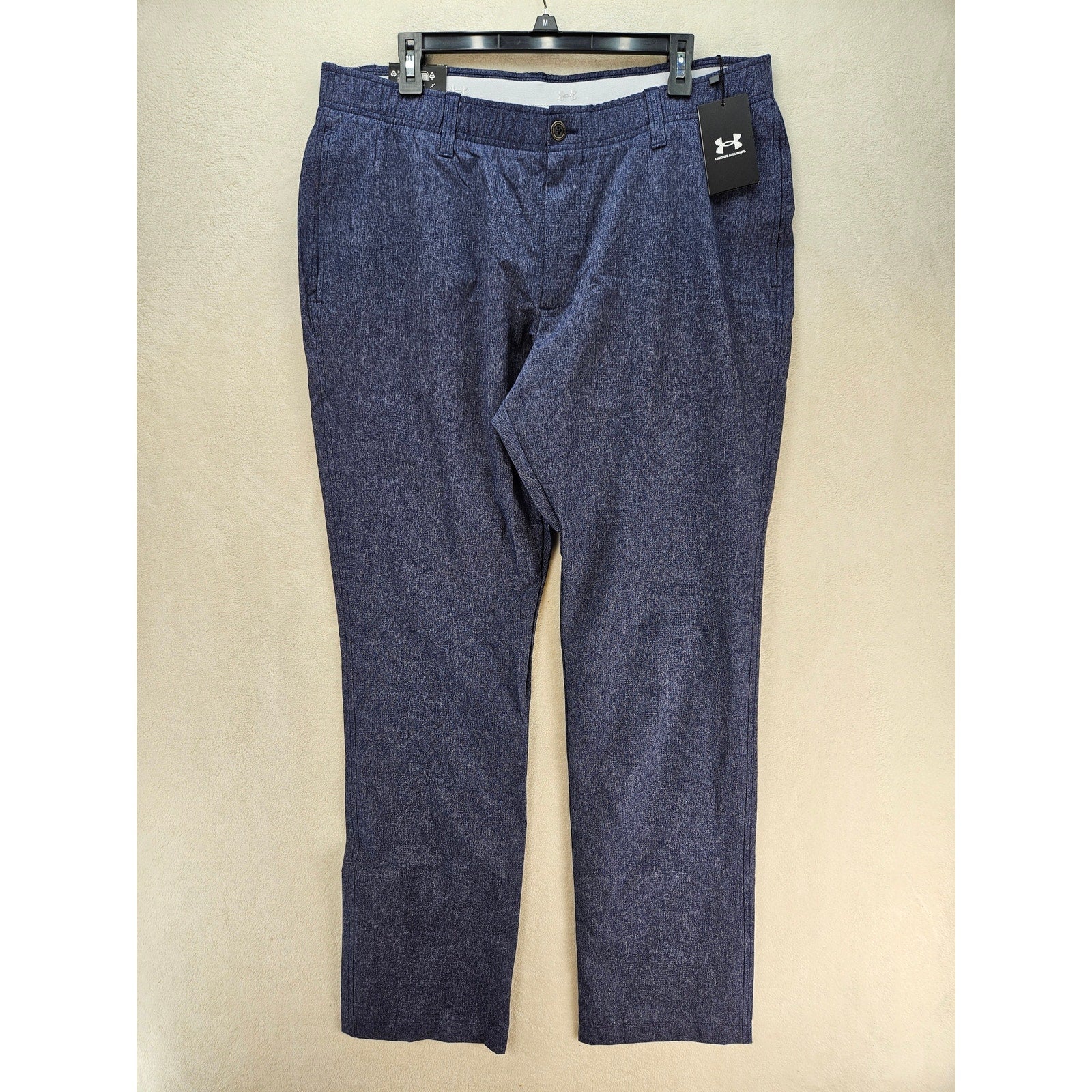 UNDER ARMOUR MEN'S 38X34 GOLF VENTED PANTS MIDNIGHT NAVY NWT