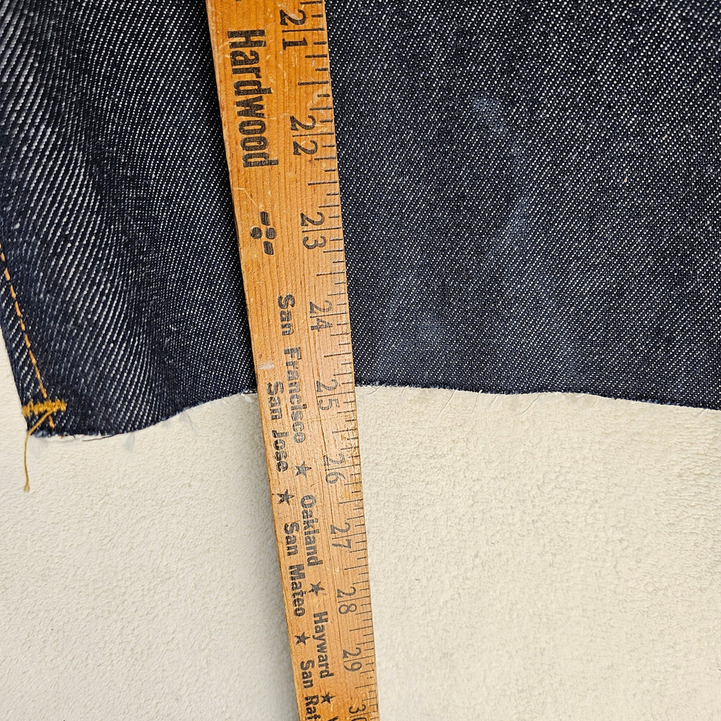 LEVI'S MEN'S 42 ORIGINAL FIT 501 DENIM SHORTS DARK WASH BUTTON FLY RAW HEM NWT