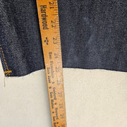 LEVI'S MEN'S 42 ORIGINAL FIT 501 DENIM SHORTS DARK WASH BUTTON FLY RAW HEM NWT