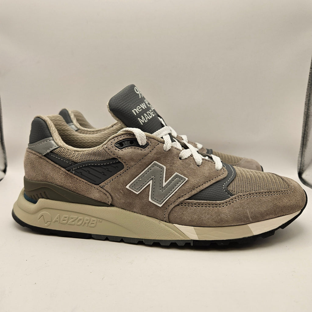 NEW BALANCE MEN'S 9 MADE IN USA 998 CORE ATHLETIC RUNNING SHOES NWOB U998GR