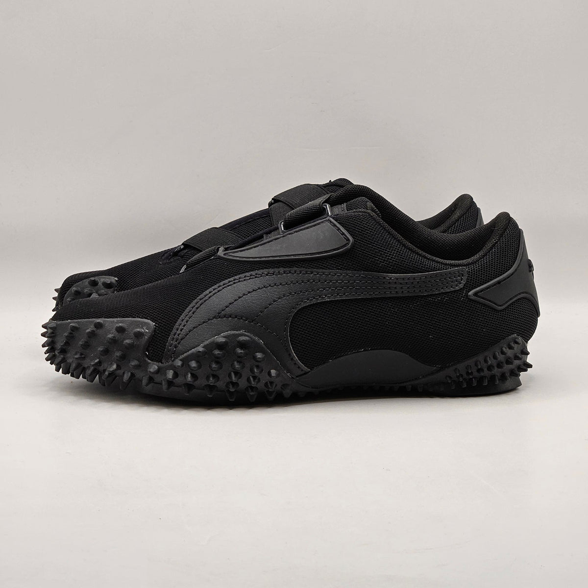 PUMA WOMEN'S 7.5 MEN'S 6 MOSTRO TRIPLE BLACK 403729-02 STRAP ON