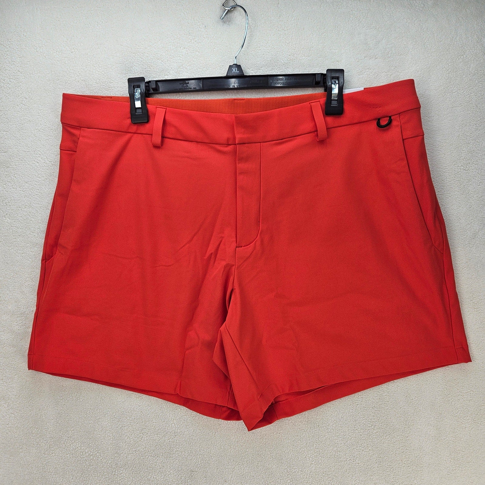 NIKE MEN'S 38 GOLF DRI-FIT ADV TOUR PERFORMANCE SHORTS ORANGE RED STRETCH NWT