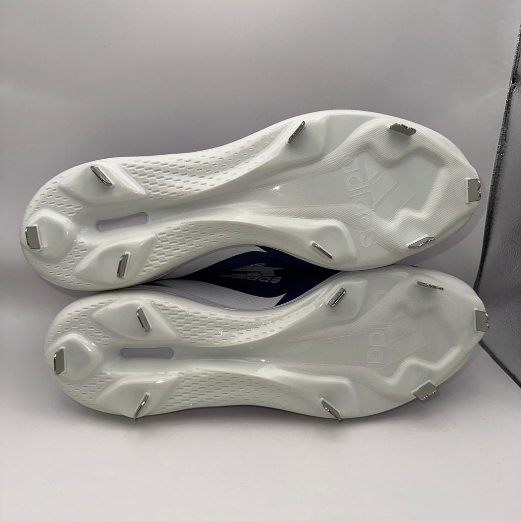 Adidas Icon 7 Mens 14 Metal Baseball Cleats Purple White S23854