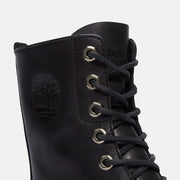 TIMBERLAND WOMEN'S 6.5 PREMIUM 8 INCH LACE WP BLACK FULL GRAIN BOOT TB0A43MXW02