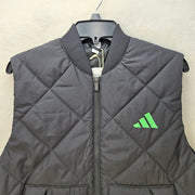 ADIDAS MEN'S MEDIUM MERCEDES AMG PETRONAS FORMULA 1 DOWN VEST BLACK JX8773
