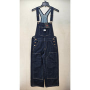 LEVI'S WOMEN'S SMALL BAGGY HIGHWATER OVERALLS DARK WASH A60790004