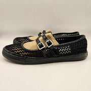 CONVERSE WOMEN'S 8 CHUCK TAYLOR ALL STAR MARY JANE DAINTY KNIT BLACK A26567C