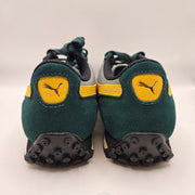 PUMA MEN'S 7 EASY RIDER GREEN MOON SUNNY YELLOW LOW TOP CANVAS SNEAKER 400397-02