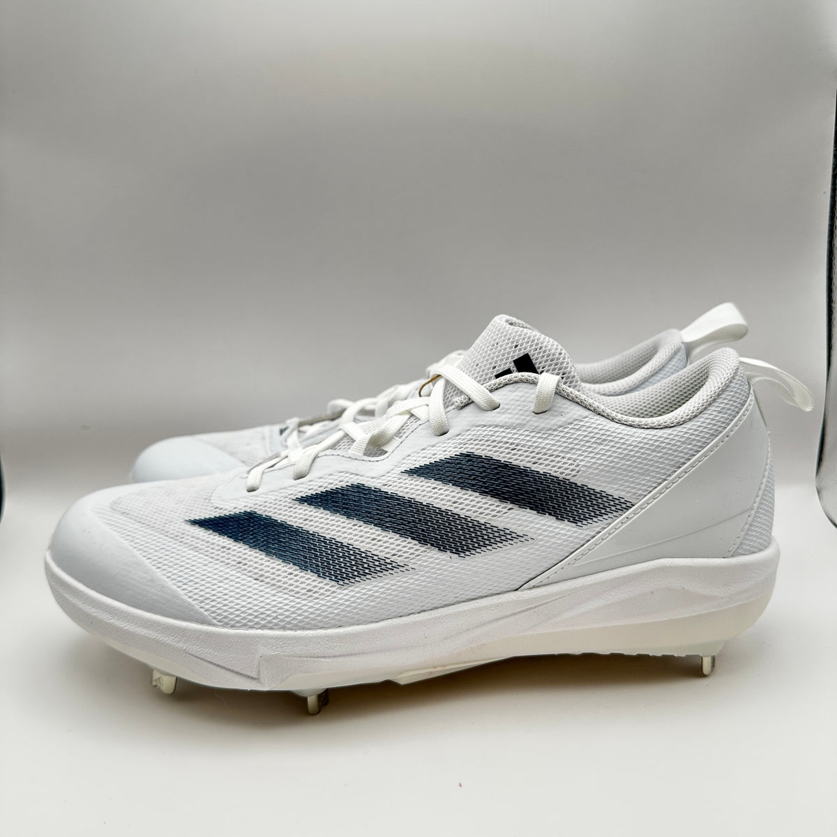 Adidas Womens Sz 10 Softball Shoes Adizero Instinct IH3468 White/Blue