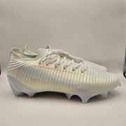 UNDER ARMOUR MEN'S 9 BLUR LUX MC WHT IRIDESCENT FOOTBALL CLEATS NWOB 3028220-100