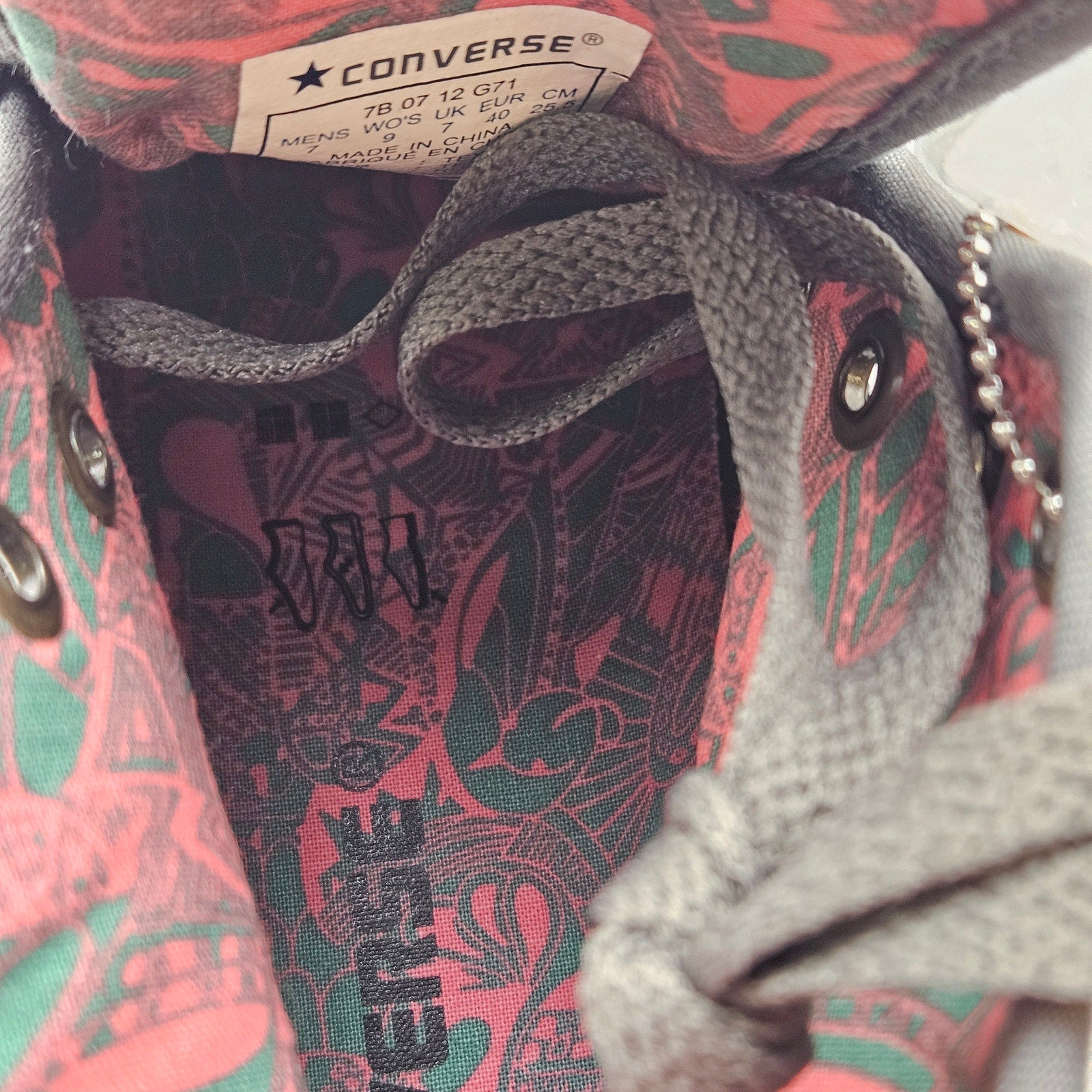 CONVERSE M7 W9 CHUCK TAYLOR ALLSTAR CENTURY PROJECT VINTAGE CRAFT PATCHWORK NWOB