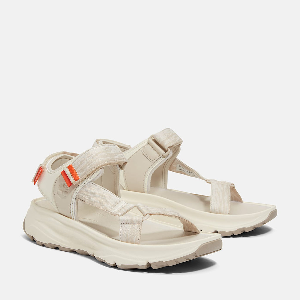 TIMBERLAND WOMEN'S 9.5 MOTION DUNE BACKSTRAP SANDAL WHITE WEBBING NIB