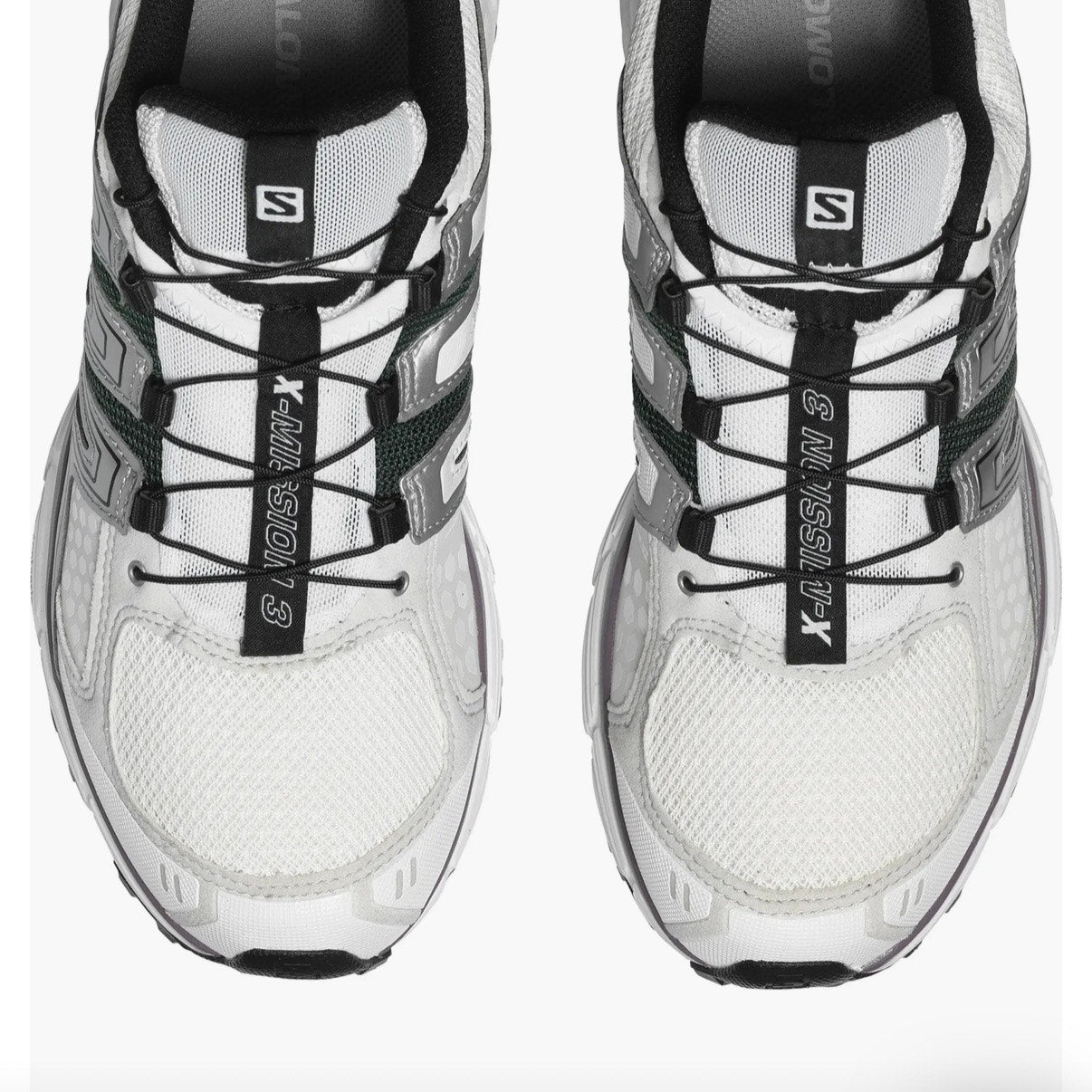 Salomon Men's 12 X-Mission 3 'Grey Black' L4161880036 NIB