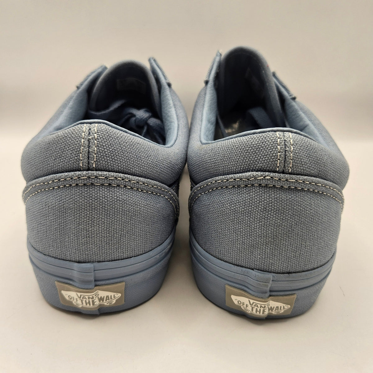 VANS MEN'S 8 OLD SKOOL PASTEL MONO DUSTY BLUE NWOB SUPER RARE