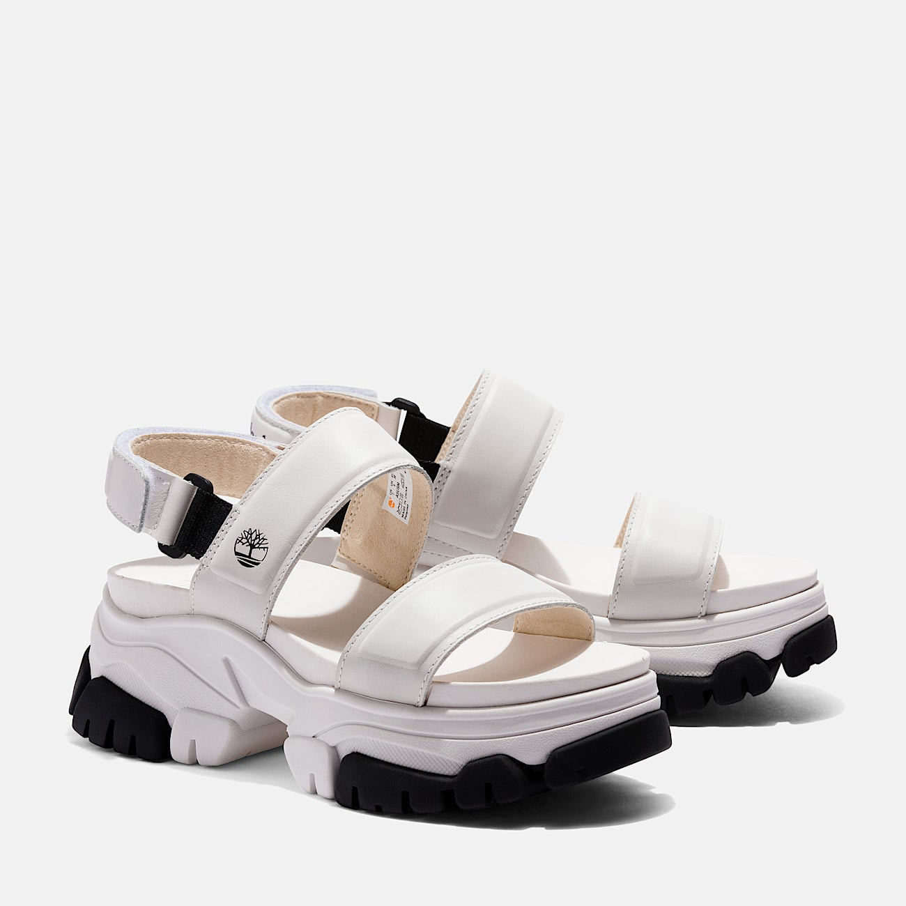 TIMBERLAND WOMEN'S 10 ADLEY WAY BACKSTRAP SANDAL WHITE NIB