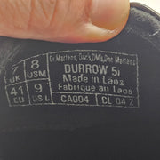 DR MARTENS MEN'S 8 DURROW 5I BUTTERO DRESS ICONIC SHOES BLACK
