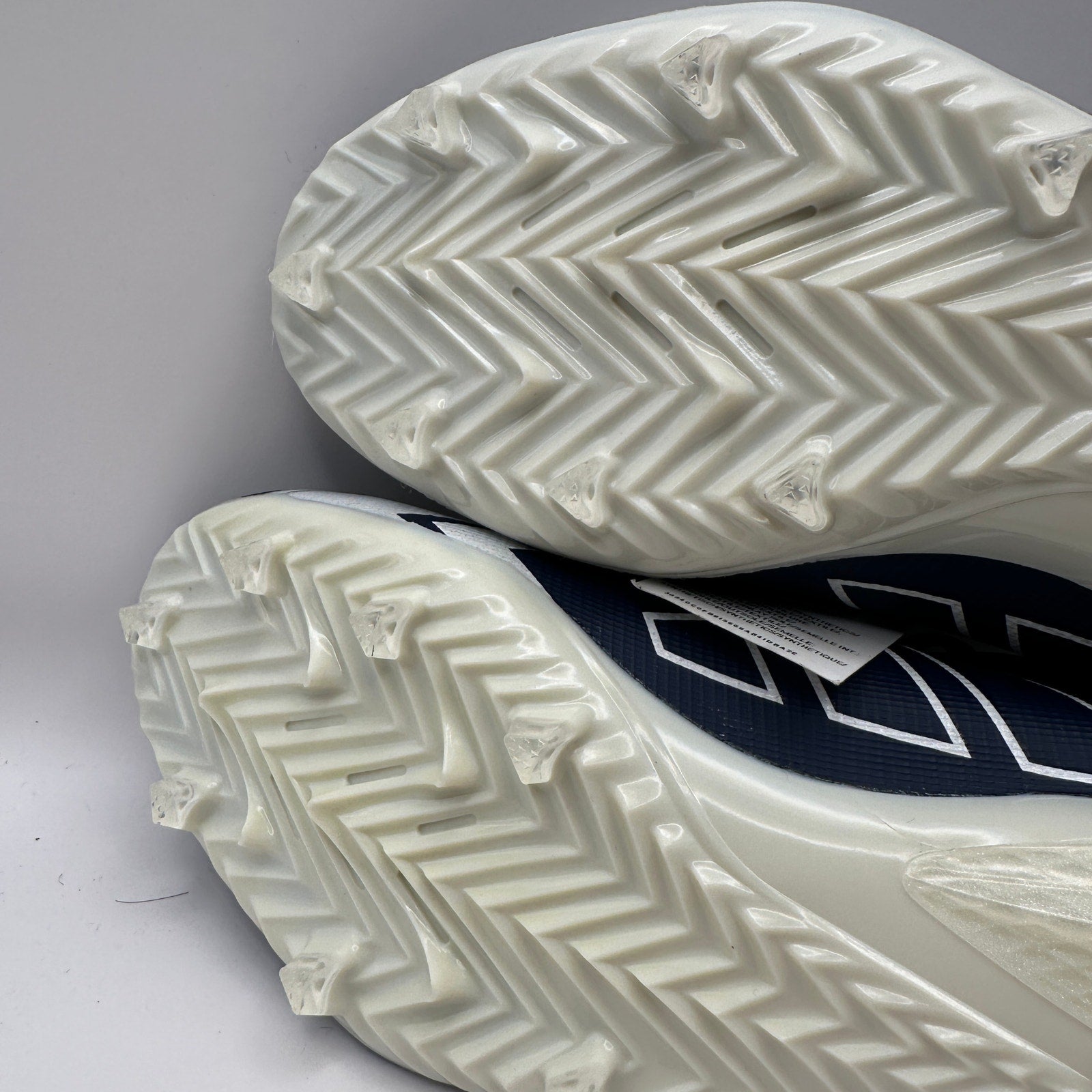 ADIDAS MEN'S 12 ADIZERO ELECTRIC .1 FOOTBALL CLEATS NAVY/WHITE IF1915