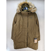 THE NORTH FACE WOMEN'S XXL MILITARY OLIVE GREEN ARCTIC PARKA II DOWN FUR