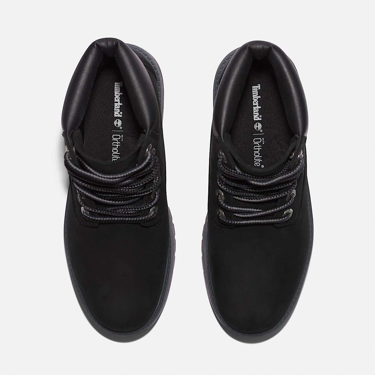 TIMBERLAND WOMEN'S 9 STONE STREET 6 INCH LACE UP WP BOOT JET BLACK NIB
