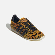 ADIDAS ORIGINALS WOMEN'S 7.5 JAPAN TIGER PRINT YELLOW BLACK KI6545 FUR NWOB