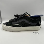VANS Men's 11.5 PREMIUM Old Skool 36 Engineered Knit Black/Green/White