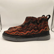 CLARKS MEN'S 9.5 GERALD ANKL BOOT SLIPPERS ORTHOLITE CHELSEA WOOL