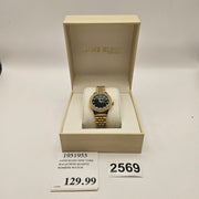 ANNE KLEIN NEW YORK WOMEN'S WATCH CRYSTAL ACCENTED QUARTZ 12-7784MAGB NIB