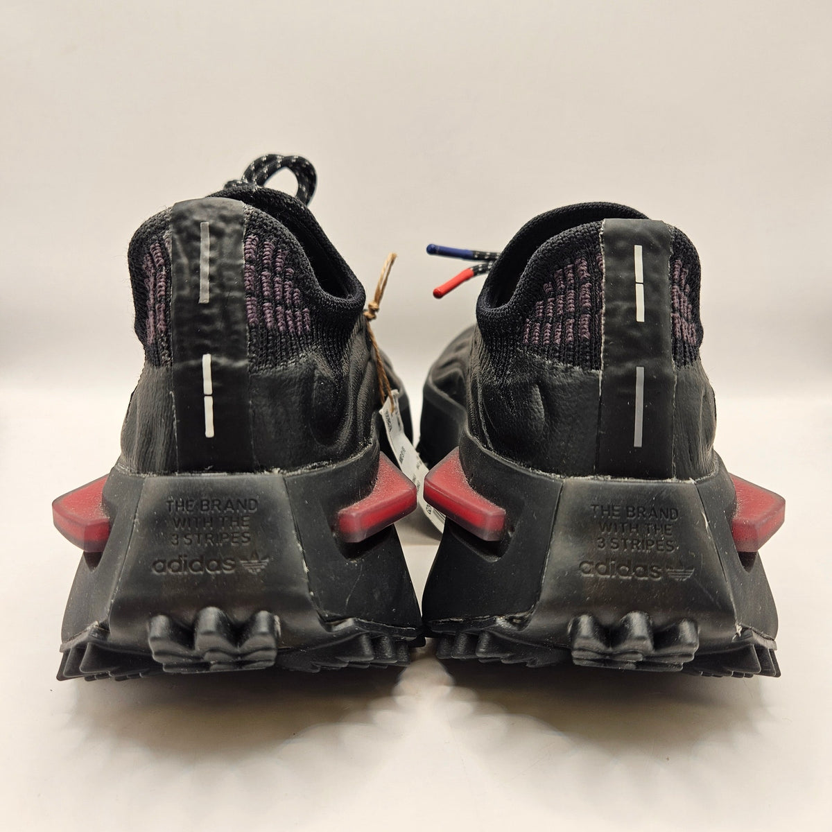 ADIDAS ORIGINALS MEN'S 6 NMD S1 FS CORE BLACK CARBON RED GZ9797 NWOB