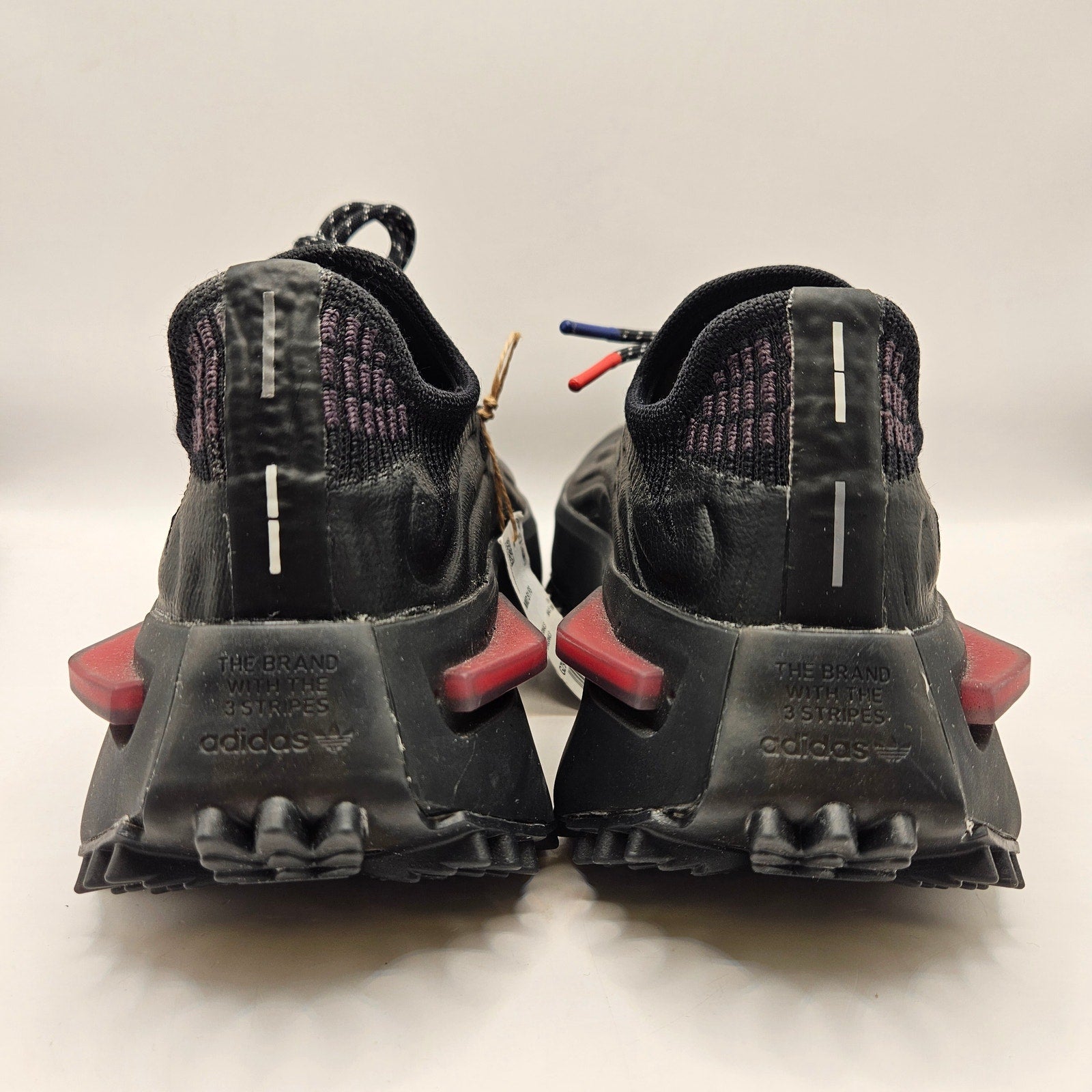 ADIDAS ORIGINALS MEN'S 6 NMD S1 FS CORE BLACK CARBON RED GZ9797 NWOB